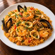 Arroz con mariscos · Imagen ilustrativa