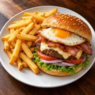 Hamburguesa completa · Imagen ilustrativa