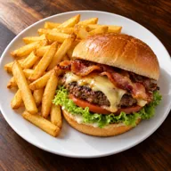 Hamburguesa simple · Imagen ilustrativa